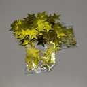 Patelai Glitter Star Garland Banner 2026 Graduation Decor 130 Feet Star Hanging Banner Twinkle Backdrop for Party Birthday Classroom Wedding Supplies(Gold)