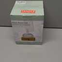 Glass Dome Essential Oil Diffuser with Glass Reservoir & Wood Base-Plastic Free, 200ml Ultrasonic Diffuser for Aromatherapy with Timer 7 Color Light Auto-Off for Home Office Yoga Dark Brown