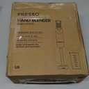 FRESKO Immersion Handheld Blender 500W with 700ml Beaker, 12-Speed & Turbo Mode Hand Blender Stick, 304 Stainless Steel Blades for Soup, Smoothie, Puree, Baby Food (Blender+Measuring Cup)