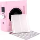 M - DustPro Cordless Rechargeable Nail Dust Collector | 45K RPM Powerful Suction | Ultra-Quiet Brushless Nail Vacuum with Reusable Filter | Professional & Home Salon Use (Pink)