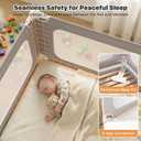 MagicFox 3 Piece King Size Bed Rail for Toddlers, Upgraded Height Adjustable Baby Bed Rail Guard, Thickened Child Safety Bed Rails for King Size Beds (78.7"x78.7"x74.8" Gray)