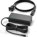 AC Adapter Replacement for ASUS AiMesh AC2900 WiFi System RT-AC86U Gaming Router, Barrel Connector, Type A Plug, Black