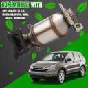 High Flow Front Catalytic Converter Kit Direct-Fit Honda CRV CR-V 2010 2011 2.4L Replace 641415