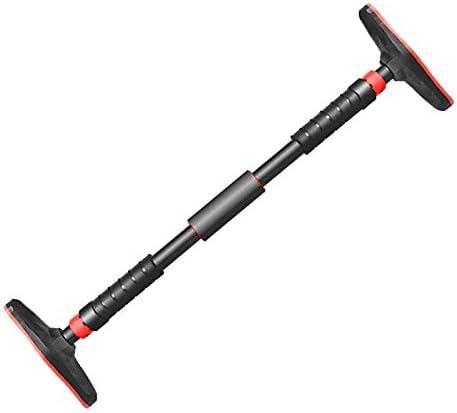 Pull-Up Bars AGYH Portable Steel Horizontal Bar, 70-95cm/27.55-37.4in Adjustable Upper Body Exercise Bar, Easy to Install Without Screws, Safe Load 300KG