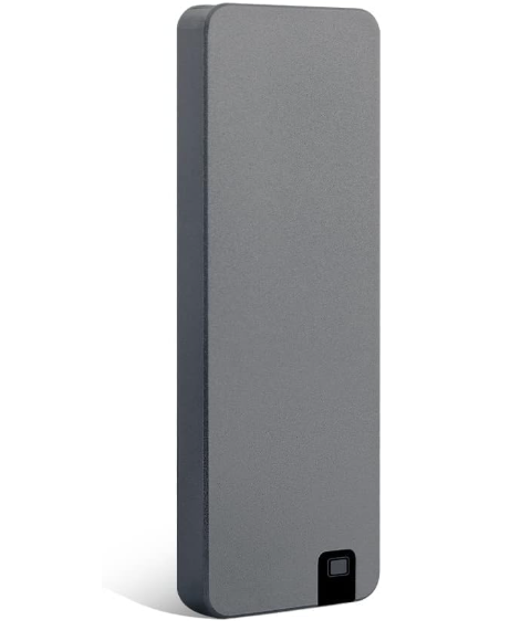 Portable Aluminum External SSD 2TB – USBC & USBA 3.2 Gen 2, Up to 500MB/s, Waterproof, Dustproof (IP68), Shockproof, PressureResistant Solid State Drive