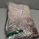 OLANLY Bathroom Rug Mat 24x16, Extra Soft and Absorbent Microfiber Bath Rugs, Non-Slip Plush Shaggy Bath Carpet, Machine Wash Dry, Bath Mats for Bathroom Floor, Tub and Shower, Brown