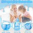 Ice Cube Stress Balls - 2Pack Sensory Squishy Toys for Kids and Adults Anxiety Relief - Funny Fidget Stress Balls Squishy Stress Calming Toys for Autism & ADHD Children (2Pack Ice Cube)