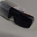 NoCry Tinted Safety Glasses Over Eyeglasses for Men and Women with Anti Scratch Wraparound Lenses  UV400 and ANSI Z87 Certified  Adjustable Temples with Anti-Slip Tips  Great for Shooting (Tinted Black & Red)