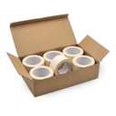 6 Pack Wide Masking Tape 2 inch Wide, White Painters Tape 2" Masking Tape Wide Bulk for General Purpose Use, 2 Inches X 55 Yards X 6 Rolls (330 Total Yards)
