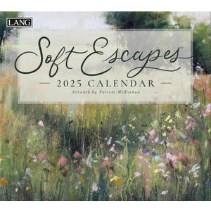 LANG Soft Escapes 2025 Wall Calendar (25991002029)