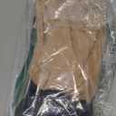 CASMON 2 Pairs Zipper Compression Socks for Women & Men, 15-20 mmHg Open Toe Knee High Support Socks for Varicose Vein Edema (Large-X-Large, Black+beige)