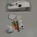 Electric Mini Handheld Sewing Machine: Portable 2-Speed Sewing Machine, Equipped With Complete Accessory Kit, Suitable For DIY, Family Travel Use, Meeting Home Repair Needs (Black) (BLACK, XL)