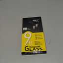 NEW'C Pack of 3 Anti-Spy Tempered Glass Screen Protector for iPhone 12 Pro Max (6.7 Inches) - Effective Scratch-Resistant - Bubble-Free - Ultra Resistant - 9H Hardness Glass, Transparent/Green