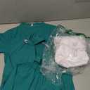 Doctor Costume for Kids & Toddlers 9Pcs Scrubs Set for Boys & Girls Ages 3-12, Halloween, Career Day, Dress-Up Play