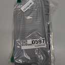 24 Inch Longer Faucet Mat for Kitchen Sink [5 Slope Fast Self-draining]Bathroom Kitchen Sink Splash Guard Silicone Sinks Faucet Mat Splash Guard for Kitchens Sinks Area Tidy Splashs Draining Mats (Gray)