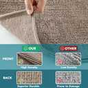 Turquoize Dog Couch Cover Non Slip Chenille Sofa Cover for Dogs Thick Soft Pet Couch Covers for Sofa Washable Couch Cushion Covers for Pets Fuzzy Sofa Furniture Protector (35" x 74", Taupe)
