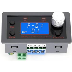 DC 5-30V 4A Stepper Motor Driver Controller Integrated Board Forward/Reverse Pulse Speed Angle Control Module PLC Serial Communication for NEMA 17 23 Motor