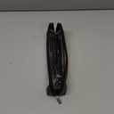 NEONIQ 10 PCS Travel Makeup Brush Set With Bag, Makeup Brushes, Double-End Multi-functional Brushes for Foundation Powder Blush Eyeliner Eyeshadows, Professional Face Brush Set (Black）