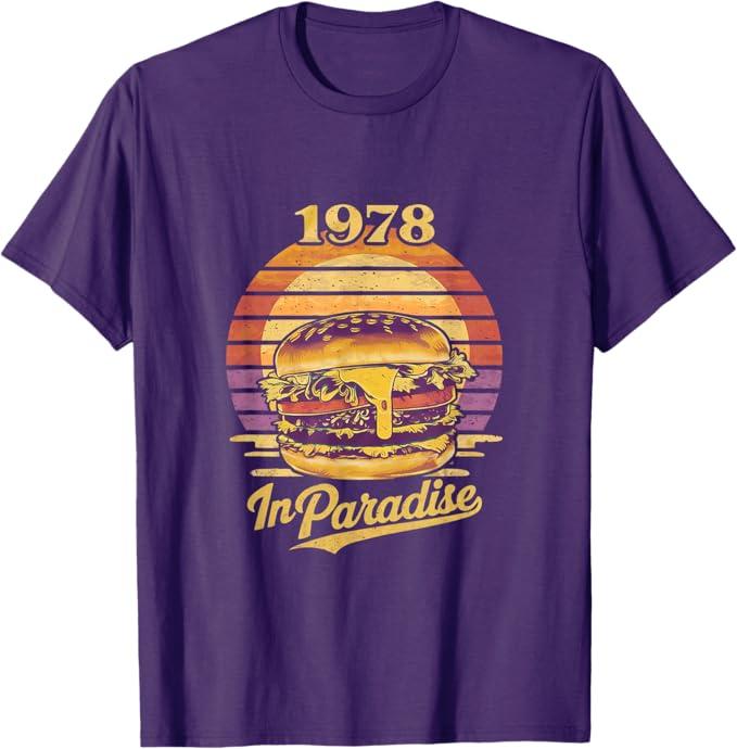 Cheese Burger in Paradise T-Shirt, XL