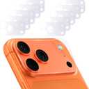 YWXTW 10 Pack Camera Lens Sticker for iPhone 17 Pro Max, [1:1 [Anti Fingerprint] Matte Camera Protective Film, Camera Skin Plateau Protector, Case Friendly