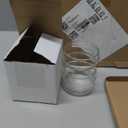 Tessco for you 6 Pcs Creative Glass Cup Ripple Shaped Vintage Drinking Glasses Ribbed Glassware Clear Aesthetic Cup Entertainment Dinnerware Glassware with Straws Set for Kitchen Coffee Juice Beverage