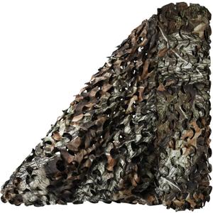 Sitong Bulk Roll Camo Netting for Hunting Military Decoration Sunshade (1.5Mx1M(4.9ftx3.2ft), Tree Camo Bionic 4)