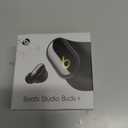 Beats Studio Buds + | True Wireless Noise Cancelling Earbuds, Enhanced Apple & Android Compatibility, Built-in Microphone, Sweat Resistant Bluetooth Headphones, Spatial Audio - Black/Gold