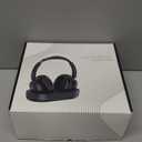 ROSIDA Wireless Headphones for TV Watching, Wireless Headphones for Seniors with Transmitter Charging Base, Bluetooth Headsets for TV, No Audio Delay, Gift for The Seniors or Parents, Black