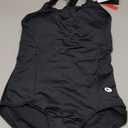 baleaf Women's Racerback Athletic One Piece Modest Bathing Suit (Medium, Black)