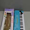 Keyboard Piano for Kids, BIGFUN 37 Keys Toddler Piano Multifunction Music Educational Instrument Toy, Electronic Kids Keyboard for 37 Year Old Girls and Boys (Blue)