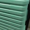 U.S. Traveler Boren Polycarbonate Hardside Rugged Travel Suitcase Luggage with 8 Spinner Wheels, Aluminum Handle, Mint, Checked-Large 30-Inch