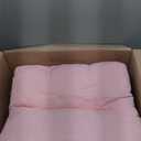 Bench Cushion 42 inches,Indoor/Outdoor Non-Slip Tufted Cushions, Premium Waterproof Linen, Soft Piano Sofa Cushions, High-Density Memory Foam(Light Pink-42x16 x 4 in)