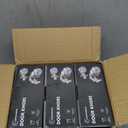 3 Set All Keyed Same Entry Door Knobs and Single Cylinder Deadbolt Combo Set for Entrance and Front Door, Keyed Alike Exterior Door Lock Set with Keys, Satin Nickel Deadbolt Lock and Door Knob Set