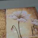 3 Piece Wall Art for Bathroom/Hallway, SZ HD Elegant Canvas Painting Prints of Green Spring Plants in Vases on Beige/Tan Picture (Waterproof Decor, Ready to Hang, 12x12 x3)