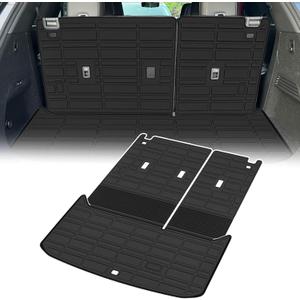 Cargo Liner Compatible with 2022-2025 Infiniti QX60 Trunk Mat Cargo Mat Back Seat Cover Protector (Backrest Mats+Trunk Mat)