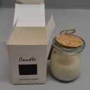 MTLEE 50 Pcs Wedding Jar Candles for Guests Wedding Candle Gift Natural Wax Candles with DIY Tag Cards for Bridesmaid Baby Shower Party Favors Home Supply Decor, Scents of Jasmine