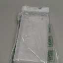 Remerry 1 Pcs Outdoor Brochure Holder 4 x 9 Inch Waterproof Wall Mount Literature Box with Lid Clear Acrylic for Pamphlet Map Menu Display (White)