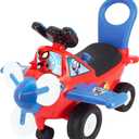 Kiddieland Spidey Lights & Sounds Activity Plane for Toddlers, Interactive Toy Airplane with Flashing Propeller, Engine Effects, Durable Safe Design, Ages 1236 Months