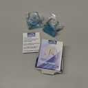 Eksinzenith 2Pcs Sponge Holder for Kitchen Sink，Strong Adhesive Small Sponge Holder，Sink Holder for Brush and Sponge，Premium Rustproof SUS304 Stainless Steel Rust Proof Waterproof (Silver)