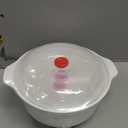 Microwave Ramen Bowl, Microwavable Bowls With Lids, Microwave Steamer with Handls, Bpa Free, Dishwasher Safe, Microwave Cookware for Kitchenware and College Dorms3pcs S+M+L