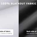LazBlinds 100% Blackout Roller Shades, No Tools No Drill Cordless Blinds for Windows, Thermal Insulated UV Protection Privacy Window Shades for Bedroom (48''W x 72''H, White)