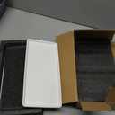 Bathroom Tray countertop 10" Set of 2, Ceramic Vanity Tray,Organizer Tray,Kitchen soap Tray (White)