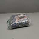 2x5 Decorative Vintage Hallway Runner: Washable Oriental Pet-Friendly Soft Carpet for Bathroom Bedroom Non-Slip Laundry Floor Mat - Low Pile Non-Shedding Rug for Apartments & Homes (2x5, Floral/Blue)