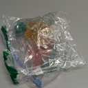 Pawaboo Pet Teether Cooling Chew Toys, Freezable Teething Toy for Puppies, Watermelon and Pineapple Shape Freeze Interactive Toys in Summer, Frozen Dog Treat Training Tools for Small and Medium Dogs (Colorful)