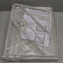 2 Pack Laundry Room Shelves Organization And Storage,Wall Mounted Clothes Drying Rack With Wire Mesh Basket Over Washer And Dryer,Large Capacity Floating Wall Shelf For Bathroom,Kitchen,Storeroom (White)