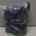 MIULEE Decorative Throw Pillow Covers Neutral Linen Fringe Throw Pillows Set of 2 Indigo Blue Boho Farmhouse Cushion Covers Coastal Decor for Couch Sofa Bed Living Room Spring Decor 18x18 Inch