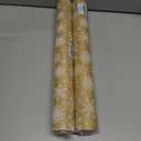 2 x CAKKVDE Vintage Christmas Wrapping Paper Roll - Kraft Gift Wrap with Jute Twine | 17 Inch x 49 Feet Durable Holiday Wrapping Paper for Gifts(White snowflakes)