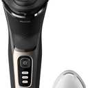 Philips Norelco Shaver 3000 Series, Wet and Dry Electric Shaver, P-Cap, Travel Pouch, Ash Gold, Model S3242/90