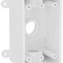 BELL PSB37550WH Single-Gang Weatherproof Box Three 1/2 in. or 3/4 in. Threaded Outlets, 2 in, White
