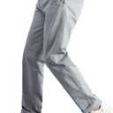 WZIKAI Mens Cargo Pants,Elastic Waist Sweatpants for Men Casual Long Trousers Light Jogger Pants (Large)